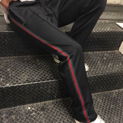 gucci track pants replica|gucci track pants women's.